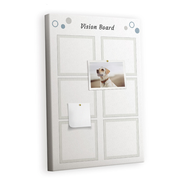 Quadro de cortiça Quadro de Visão