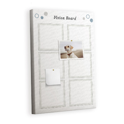 Quadro de cortiça Quadro de Visão