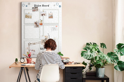 Quadro de cortiça Quadro de Visão