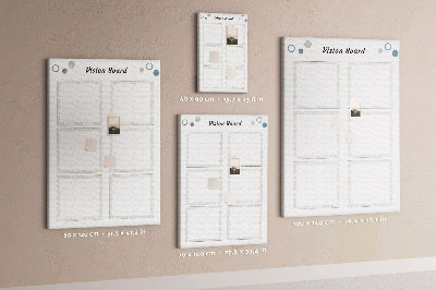 Quadro de cortiça Quadro de Visão