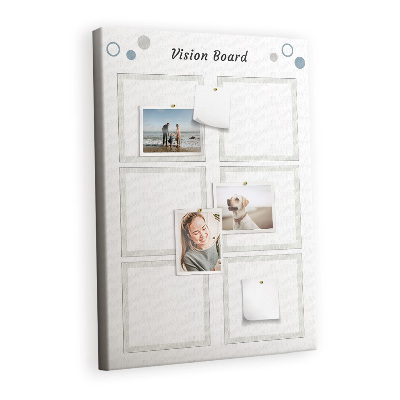 Quadro de cortiça Quadro de Visão