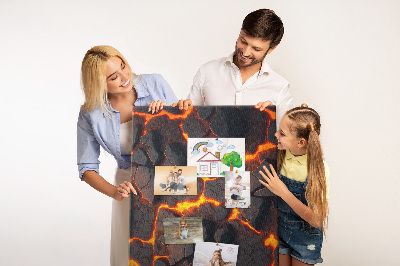 Lousa de cortiça Lava vulcânica