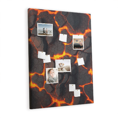 Lousa de cortiça Lava vulcânica