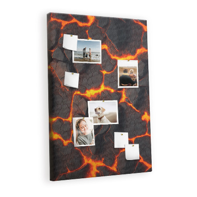 Lousa de cortiça Lava vulcânica