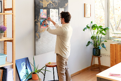 Painel de cortiça para parede Mármore abstrato