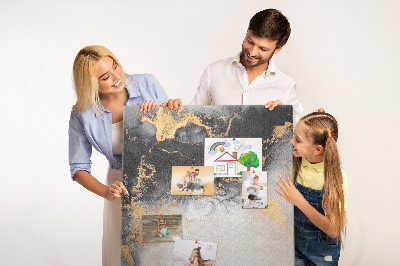 Painel de cortiça para parede Mármore abstrato