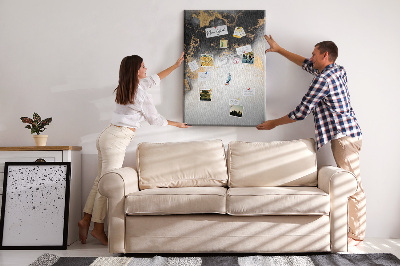 Painel de cortiça para parede Mármore abstrato