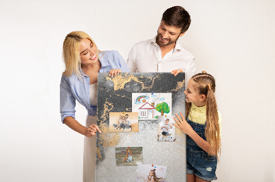 Painel de cortiça para parede Mármore abstrato