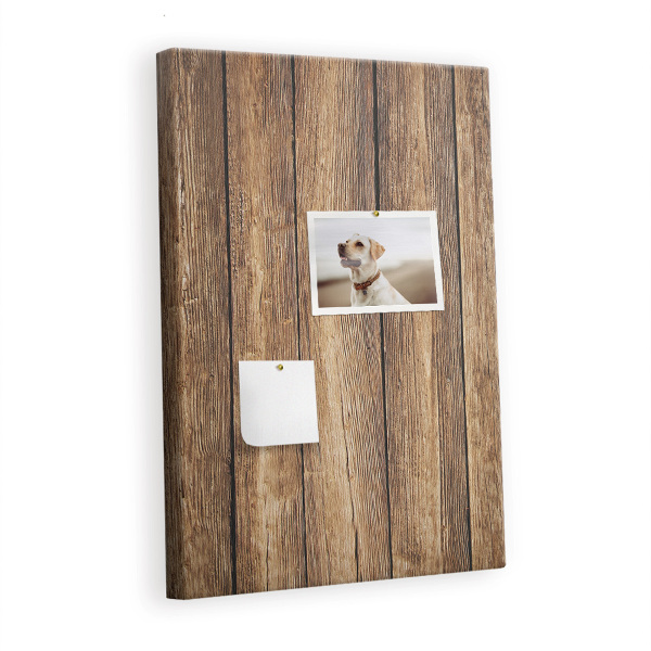 Lousa de cortiça Textura de madeira