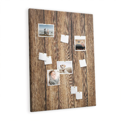 Lousa de cortiça Textura de madeira