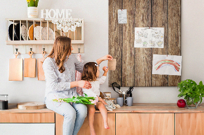 Lousa de cortiça Textura de madeira