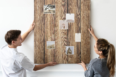 Lousa de cortiça Textura de madeira