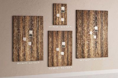 Lousa de cortiça Textura de madeira