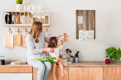 Lousa de cortiça Textura de madeira