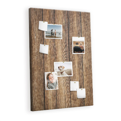 Lousa de cortiça Textura de madeira