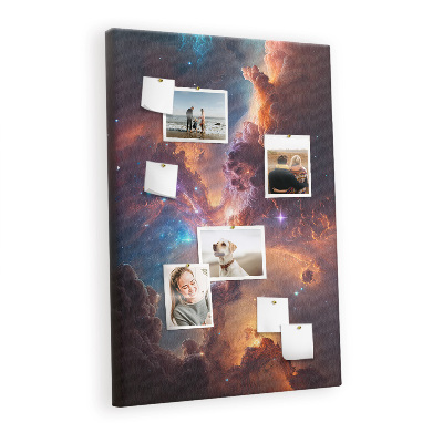 Lousa de cortiça Espaço galáctico