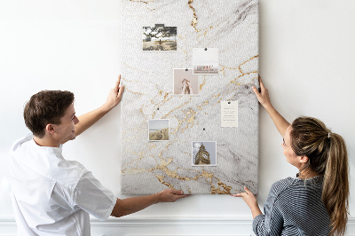 Painel de cortiça para parede Mármore decorativo