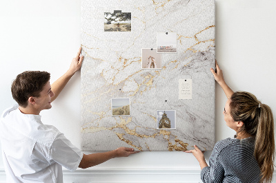 Painel de cortiça para parede Mármore decorativo