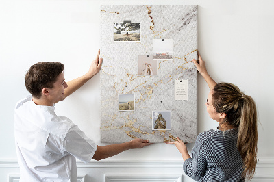Painel de cortiça para parede Mármore decorativo