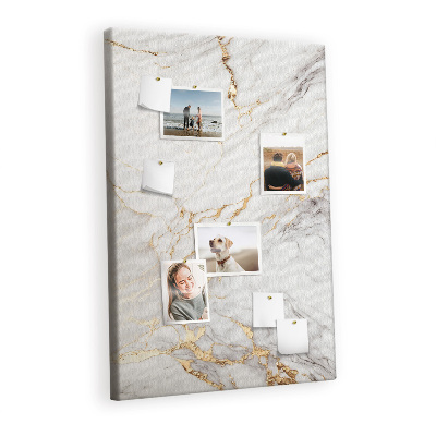 Painel de cortiça para parede Mármore decorativo