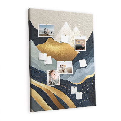Quadro de cortiça Abstração de montanhas