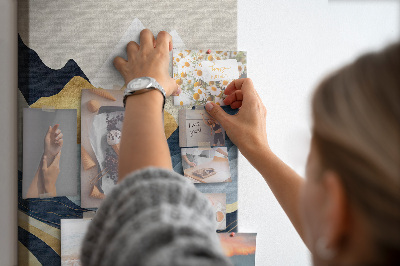 Quadro de cortiça Abstração de montanhas