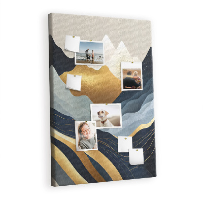 Quadro de cortiça Abstração de montanhas