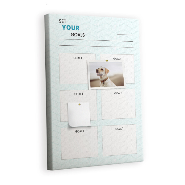 Painel de cortiça para parede Quadro de Visão