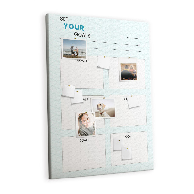 Painel de cortiça para parede Quadro de Visão