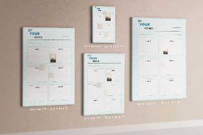 Painel de cortiça para parede Quadro de Visão