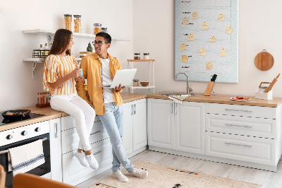 Quadro de cortiça Planejador financeiro