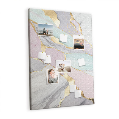 Painel de cortiça para parede Mármore decorativo