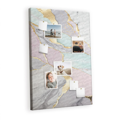 Painel de cortiça para parede Mármore decorativo