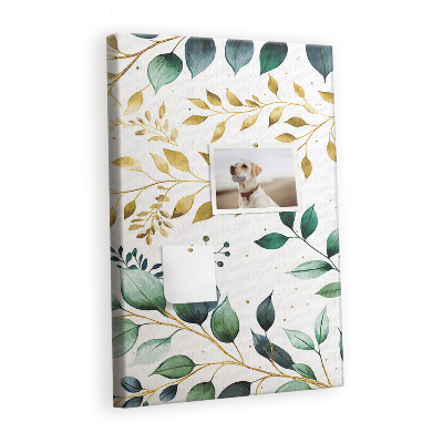 Quadro de cortiça Padrão de flores