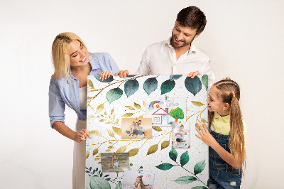 Quadro de cortiça Padrão de flores