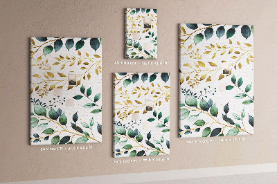 Quadro de cortiça Padrão de flores