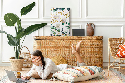 Quadro de cortiça Padrão de flores