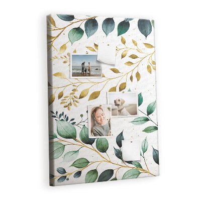 Quadro de cortiça Padrão de flores