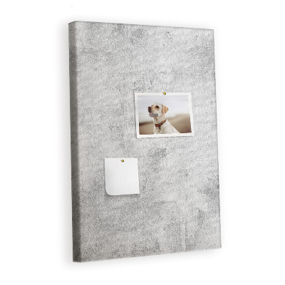 Quadro de cortiça Muro de concreto