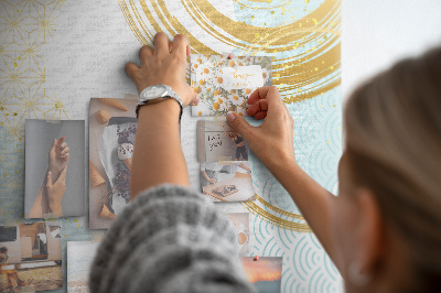 Quadro de cortiça Abstração decorativa