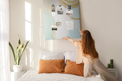 Quadro de cortiça Abstração decorativa