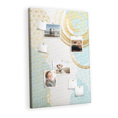 Quadro de cortiça Abstração decorativa