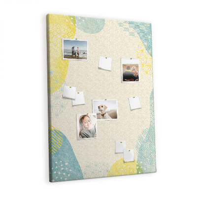 Quadro de cortiça Moldura decorativa