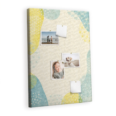 Quadro de cortiça Moldura decorativa