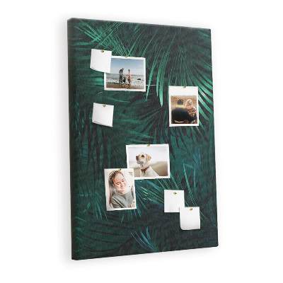 Lousa de cortiça Folhas tropicais