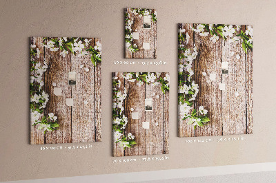 Quadro de cortiça Margaridas nos quadros