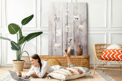 Lousa de cortiça Tábuas de madeira