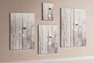 Lousa de cortiça Tábuas de madeira