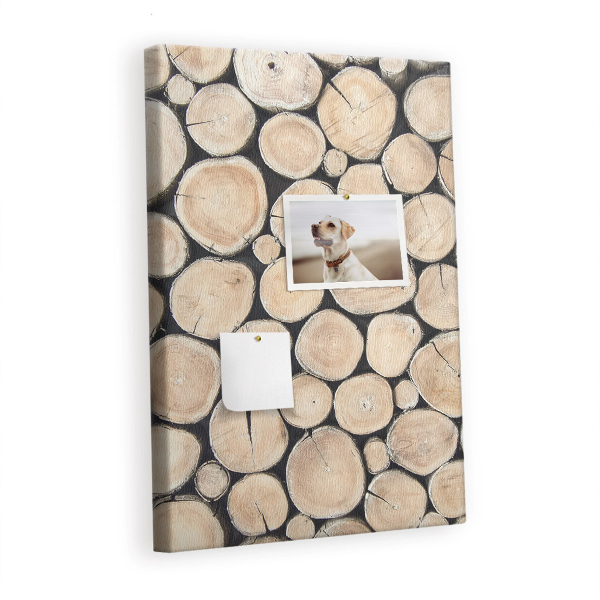 Lousa de cortiça Tocos de árvores