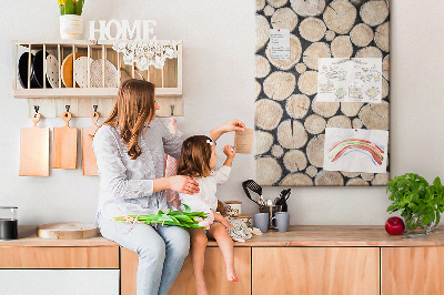 Lousa de cortiça Tocos de árvores